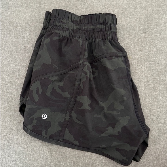 lululemon Track That Short Green Camo - Picture 1 of 4
